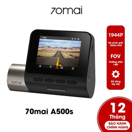 Camera hành trình 70mai  A500S Pro Plus - Quốc Tế - Chính Hãng - Bảo hành 12 Tháng