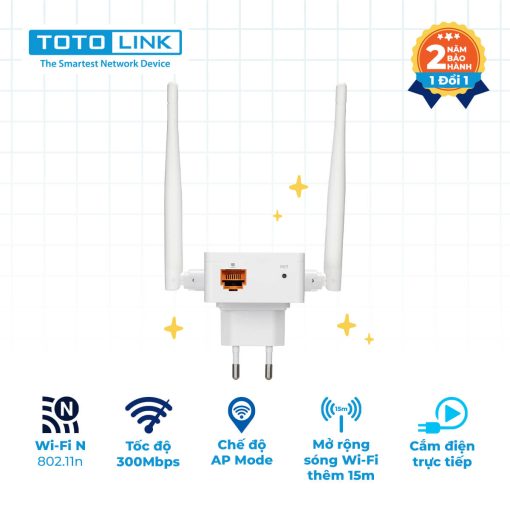 EX200 - Mở rộng sóng Wi-Fi chuẩn N 300Mbps